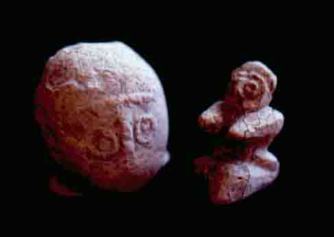Teleilat Höyük, Human Figurines, Neolithic Period